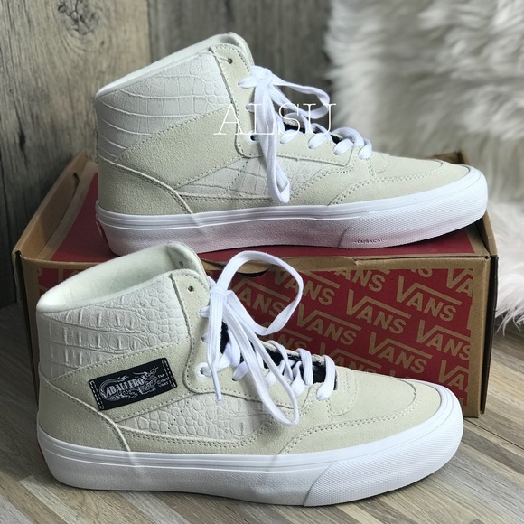 vans full white